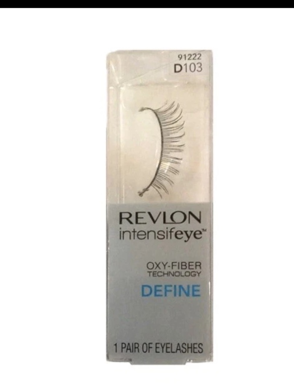 Revlon Intensifye Define False Eyelashes - Black Lot of 2 New and Sealed.